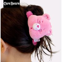 Cartoon Carebears Claw Clip Rainbow Care Bears Plush Cute Hair Clip Female Head Hair Accessories Girls Household items