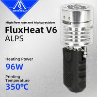 Mellow High Flow FluxHeat V6 ALPS Hotend Smart Leveling Düse Sonde Für Voron Blv Vzbot Hevort DIY 3D Drucker Ersetzen 3D TOUCH