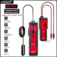 NOYAFA NF-817 Untergrund-Kabel- und Leitungsfinder, Wand-, Boden-, Metall-, Rohr- und Stromkreis-Lokalisierer, Detektor und Ortungswerkzeug