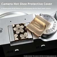 Sakura Series Metal Hot Shoe Cover for Canon Nikon Sony Fuji XT50 XM5 XT30II Leica ZF Z50 R50 DSLR Mirrorless Camera Parts