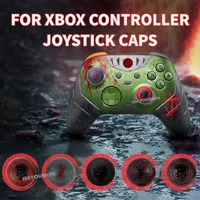 4PCS/Set Silicone Thumb Grip Cap Cover For NS2 Switch 2 Joycons For PS5/PS4/Xbox/XSS XSX/Switch Pro Controller Analog Cap Case