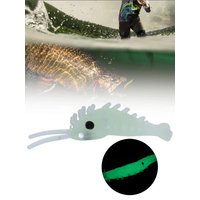 50Pcs Luminous Silicone Soft Shrimp Lure Baits Soft Lure Worms Glow Simulation Prawn Shrimps Fishing Tackle Lures Baits