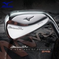 Mizuno Pro 245 Mens Golf Irons 7Pcs Hollow Blade Long Distance Iron Set for Daily Practice Course Training Use Golf Sport