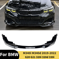 For BMW G20 G21 320i 320d 330i M340i M340d 2019-2022 Front Bumper Splitter Lip Pre-Lci Mpack Spoiler Diffuser Lower Bumper Guard image 4