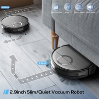 Teendow T7S – robot odkurzający, urządzenie 2 w 1: odkurzacz i robot do mycia podłóg, mocne ssanie (2000 PA), sterowanie zdalne i funkcja automatycznego ładowania.