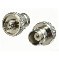 Connector Adapter SMA Female Jack BNC Female Jack RF Coaxial Converter for Radio