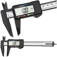 100mm 150mm Digital Electric Vernier Caliper, Precision Measuring Tool with LCD Screen for Home, DIY & Professional Use