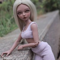 Choe BJD 1/4 doll with New Release Active Line Body Open Waist Sportswear Full set K Fashion Model Doll