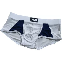 Real shot men's boxer panties, fashionable men's width, simple panties, skin-friendly ice silk