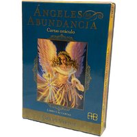 44 deck Angels of abundance oracle cards 10.4*7.4cm Spanish Version Fate Divination Tarot Board Game Ángeles de abundancia