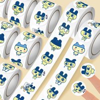 New Funny Tamagotchi Mametchi Meme Roll Stickers 500Pcs Ins Cartoon Aesthetic Handmade Diary Laptop Phone Decor Stickers