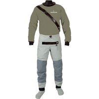 Front-Entry Drysuit with Relief Zipper Socks for Boating Sailing Paddling Canoeing Rafting Fishing Kayaking in Extreme Condition