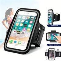 Sports Armband For iPhone 17 Pro Max 16 Pro 15 14 Plus 13 12 11 Samsung Phone Armband Smartphone Running Arm Bags 7 inch Outdoor