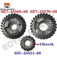 Gear Kit for Yamaha 4-Stroke 15HP F15 outboard motor 6E7-45560-01 63V-45551-00 6E7-45571-00 boat engine parts