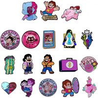 Steven Universe Enamel Pins Cartoon Character Design Brooch Kawaii Anime Peripherals Collect Badge Fashion Jewelry Ornament Gift