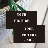 Picture customization, customized cards, personalized business card customization, and cards with trademarks.