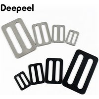 5/10Pcs 20-50mm Stainless Steel Tri-Glide Slider Buckles for Bag Strap Backpack Adjust Webbing Clips Clasp Bags Accessories