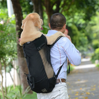 AliExpress NONE Strong Nylon Dog Carrier Backpack for Small Medium Dogs High Quality Breathable Cycling Backpack for Outdoor Travel Pet Supplies