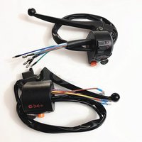 Motorcycle Handle Switches for Honda Jialing Dayang Lifan Loncin JL70 JH70 CD70 C70 Left/Right Signal Controller Dimmer Switch