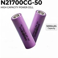 Medium rate 21700 battery cell N21700CG-50 5000mAh large capacity balance car electric vehicle power battery single cell