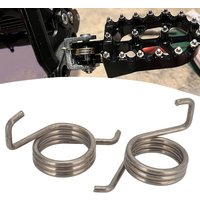 Foot Pegs Springs for Surron Light Bee,1 Pair Dirt Bike Footpegs Springs for Sur Ron Light Bee X and S/LBX/X160/X260 Universal