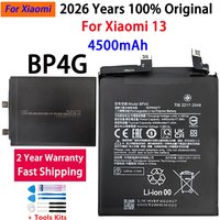 2026 Years Brand New Battery BP4G 4500mAh For Xiaomi Mi 13 Phone Replacement Batteries+Tools