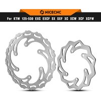 For KTM EXC 300 1994-2023 260/220mm Front Rear Brake Disc Rotors For KTM EXC-F 350 SX 125 SX-F 450 Husqvarna TE300 GasGas EC300