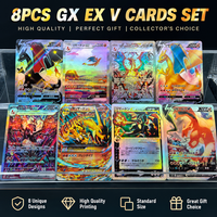 Diy Anime Ptcg Proxy Flash Card Japanese Version Charizard Series Vmax Ex Gx Sv107/074 Mega Charizard Collectible Card Gift