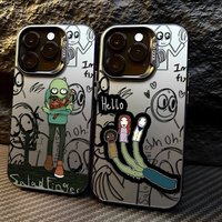 Cartoon Salads Fingers Phone Case For Samsung Galaxy A37 A57 A17 A07 A16 A06 A35 A55 A25 A15 A56 A54 A36 A34 A24 A26 4G 5G Cover