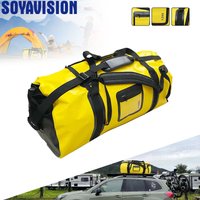 40L/66L/120L Waterproof Duffle Motorcycle Tail Luggage Bag Riding Cycling Gym Kayaking Boating Rafting Fishing Outdoor Adventure