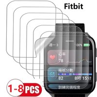 Hydrogel Film For Fitbit Versa 3 4 Screen Protector Not Glass Film For Fitbit Sense 2 Protective Soft Tpu Film Watch Accessries