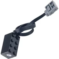 MOC S Drive Motor Slow Speed Torque Tech Power Functions Motor Power Pack Modified Compatible with Legoeds Components Engine Toy