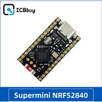 Supermini NRF52840 Development Board Compatible With Nice!Nano V2.0 Bluetooth Charging Management