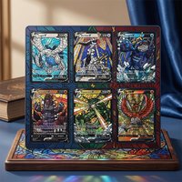 6Pcs/set Lugia Arceus Kyogre Groudon Ho-Oh Anime DIY Proxy PTCG Collection Card Color Coarse Foil Card Trading Card Hobbyist