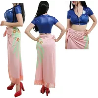 Nico Robin Cosplay Costume Dress Outfits Anime Cosplay Costume Costumes For Girl Full Set Halloween Carnival Party Dress