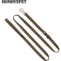 HONHYEPET Premium Nylon Jacquard Dog Leash–Durable Stylish Pet Walking Lead for Outdoor Training,Daily Walks Active Dogs HL8201