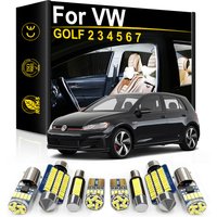 Für Volkswagen VW GOLF 2 3 4 5 6 7 MK2 MK3 MK4 MK5 MK6 MK7 Zubehör Auto Innen LED Licht Canbus Innen Lampe Lampen Kit