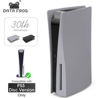 Protective Shell for PS5 Console 30th Anniversary GRAY Cover Upgrade Faceplate Replacement Accessories for PS5 Disc Digital