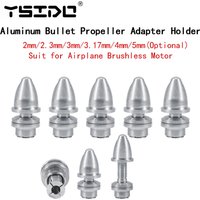 5Pcs 2mm 2.3mm 3mm 3.17mm 4mm 5mm RC Aluminum Bullet Propeller Adapter Holder for Airplane Brushless Motor Prop