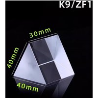 60-Degree Equilateral Triangular Prism Spectrometer Experimental Equipment Teaching Aid K9 Optical Glass Dispersing Prism