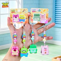 Toy Story 5 Cute Mini Little Green Men Figure Keychain 2 Pieces Pair Design Lovely Small Doll Buzz Lightyear Exquisite Key Toys