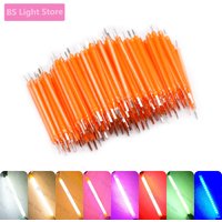 10-900pcs LED Filament 38mm 3V 2200k Warm White Pink Red Blue Green Purple Edison Light Bulb DIY Home Lighting Light Source