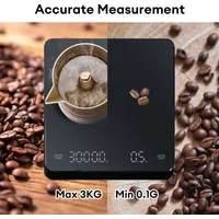 NEW Digital Espresso Coffee Scale with Timer Pour Over Drip Espresso Scale LCD Display 3kg/0.1g High Precision Auto Power Off