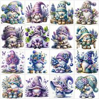EverShine Diamond Painting Mosaic Flower Full Square Round Drill Embroidery Cartoon Portrait DIY Gnome Christmas Decorations