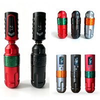 ROKYO Stroke 4.0mm Rotary Tattoo Pen Powerful Brushless Motor Machine RCA Wireless BRONC 1600mAh Battery