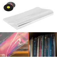 50PCS Clear Plastic LP Outer Sleeves 32x32cm OPP Record Disc Protective Storage Bags for Turntable Player LP Vinyl Record