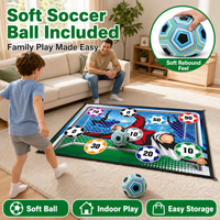 Soccer Game Mat Boy Gifts Set Outdoor Indoor Soccer Toys Multiplayer Competitive Soccer Games Children Football Training