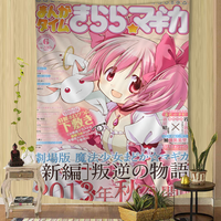 VIKAMA Magical Girl Tapestry Bohemian Tapestry Tarot Hippie Tapestry Dormitory Japanese Tapestry Wall Decoration