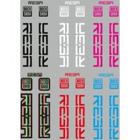 1 SET RockShox REBA Fork Stickers Multi-color Waterproof Vinyl Decals MTB Bike Suspension Fork Decor Accessories