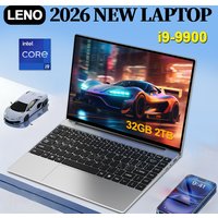 LENO 2026 NEW 14.1" Laptop Intel Core i9-9900 32GB 2TB Gaming Computer PC Windows11 Gamer office Ultra Slim Notebook 1920*1080